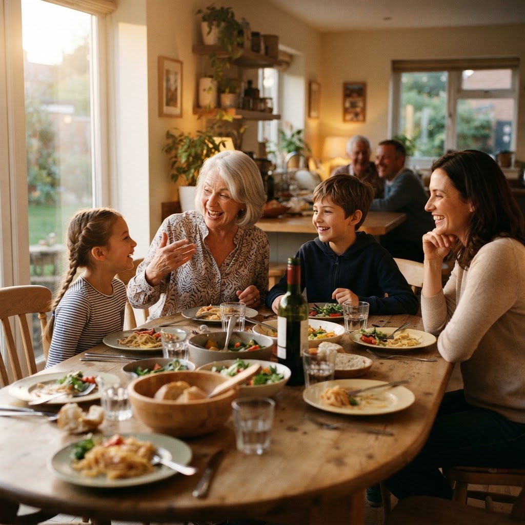 Family Story Night: A Simple Way to Get Grandparents Talking at Dinner