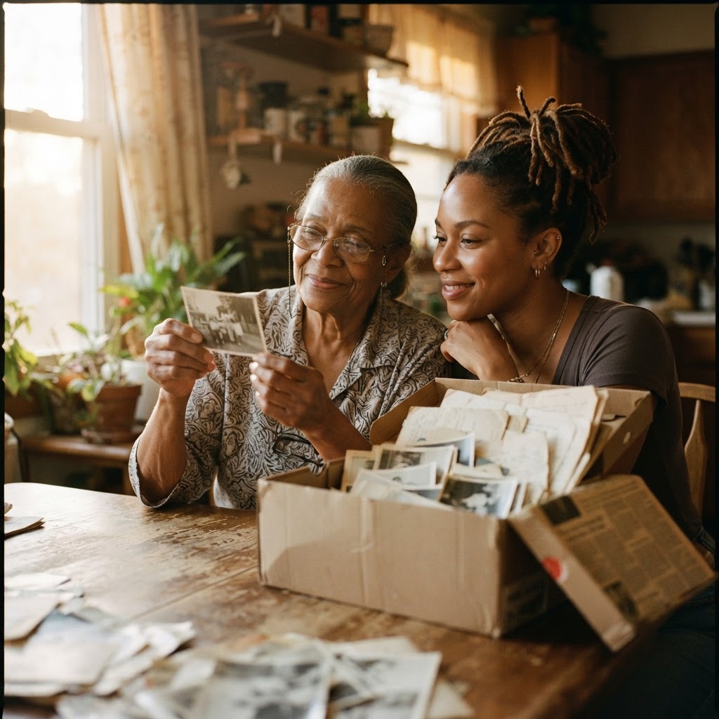 Old Letters, Clippings and Photos as Memory Joggers: Getting Grandparents Talking