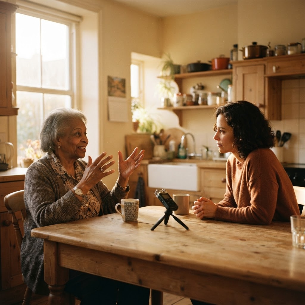 How Long Should One Storytelling Sitting Be? One Question, Ten Minutes, or Until They Stop