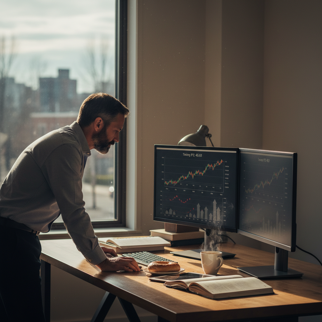 Forward P/E vs Trailing P/E: What the Distance Between Them Means