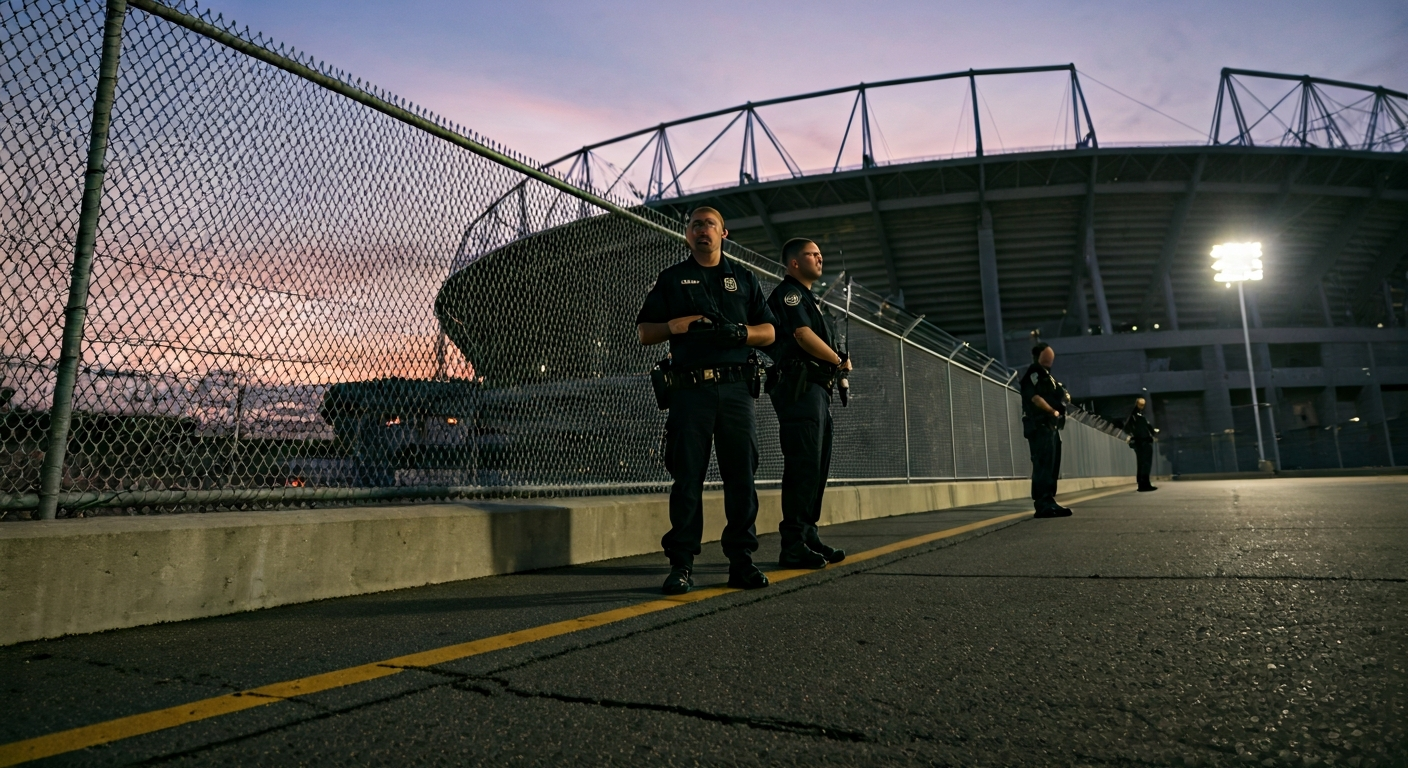 The secutirty build up for the 2026 world cup